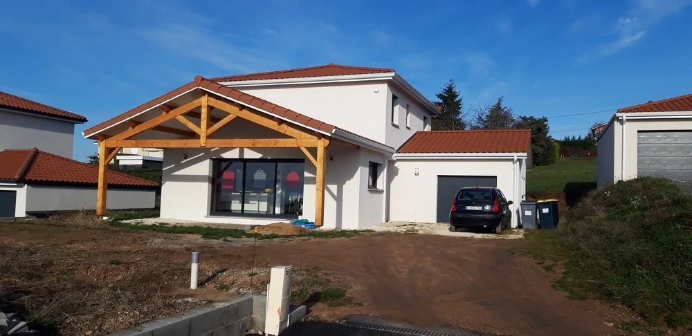 Construction maison individuelle vers Saint-Just St-Rambert